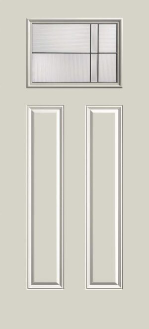 Craftsman Lite 2 Panel Flush