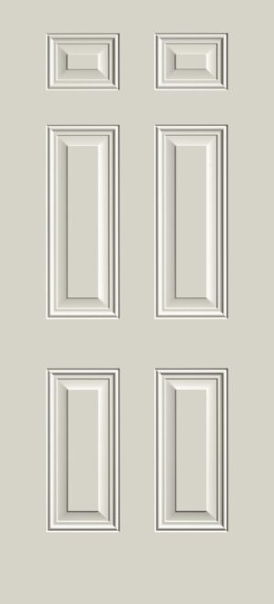 6 Panel Flush