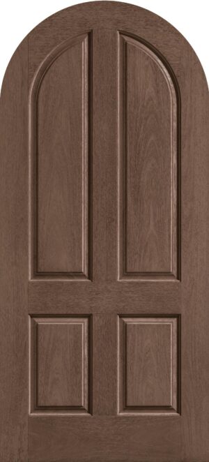 Radiused 4 Panel Round Top