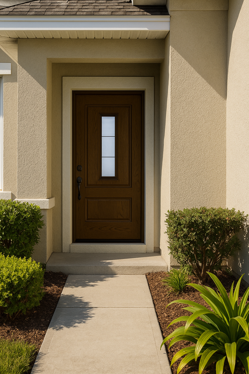 Impact Windows & Doors Tampa - Center Lite 2 Panel 3/4 Top